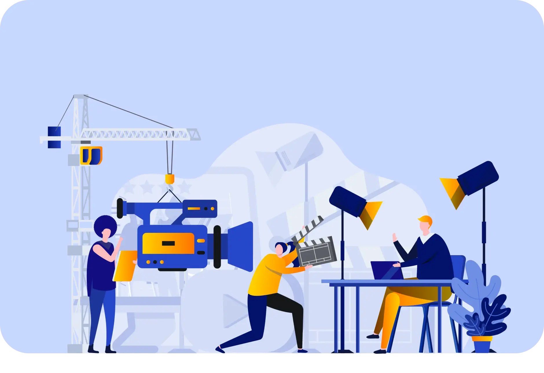 Skittles Productions animated explainer video team at work